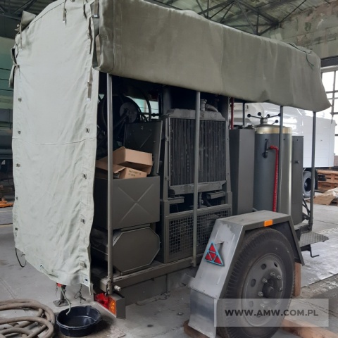 Urządzenie destylacyjno-sterylizacyjne UD-2 na przyczepie jednoosiowej 1,5 t (z częściowym wyposażeniem) 